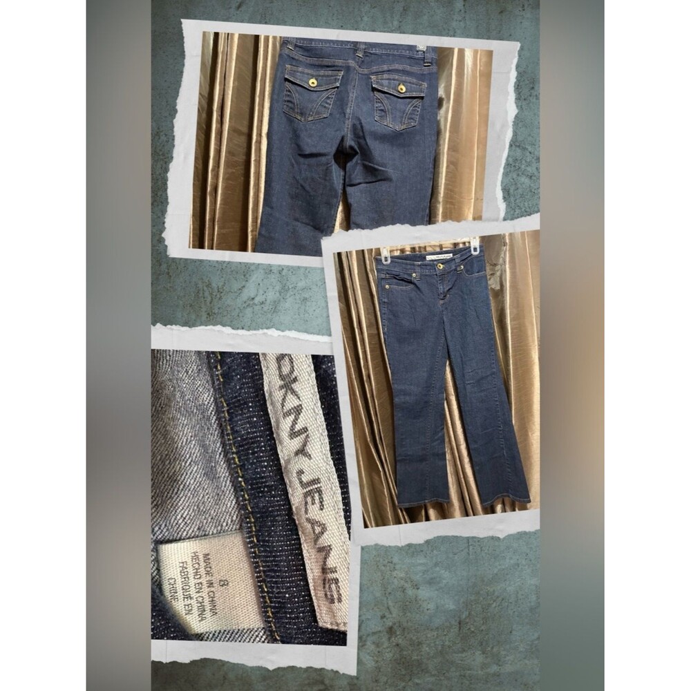 DKNY Dark Blue Flare Jeans #1977